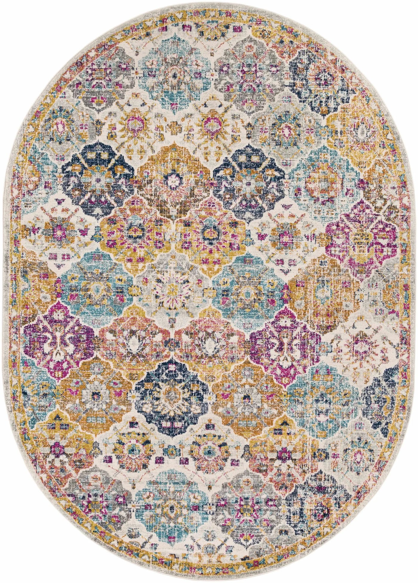 Custar Colorful Area Rug by Boutique Rugs