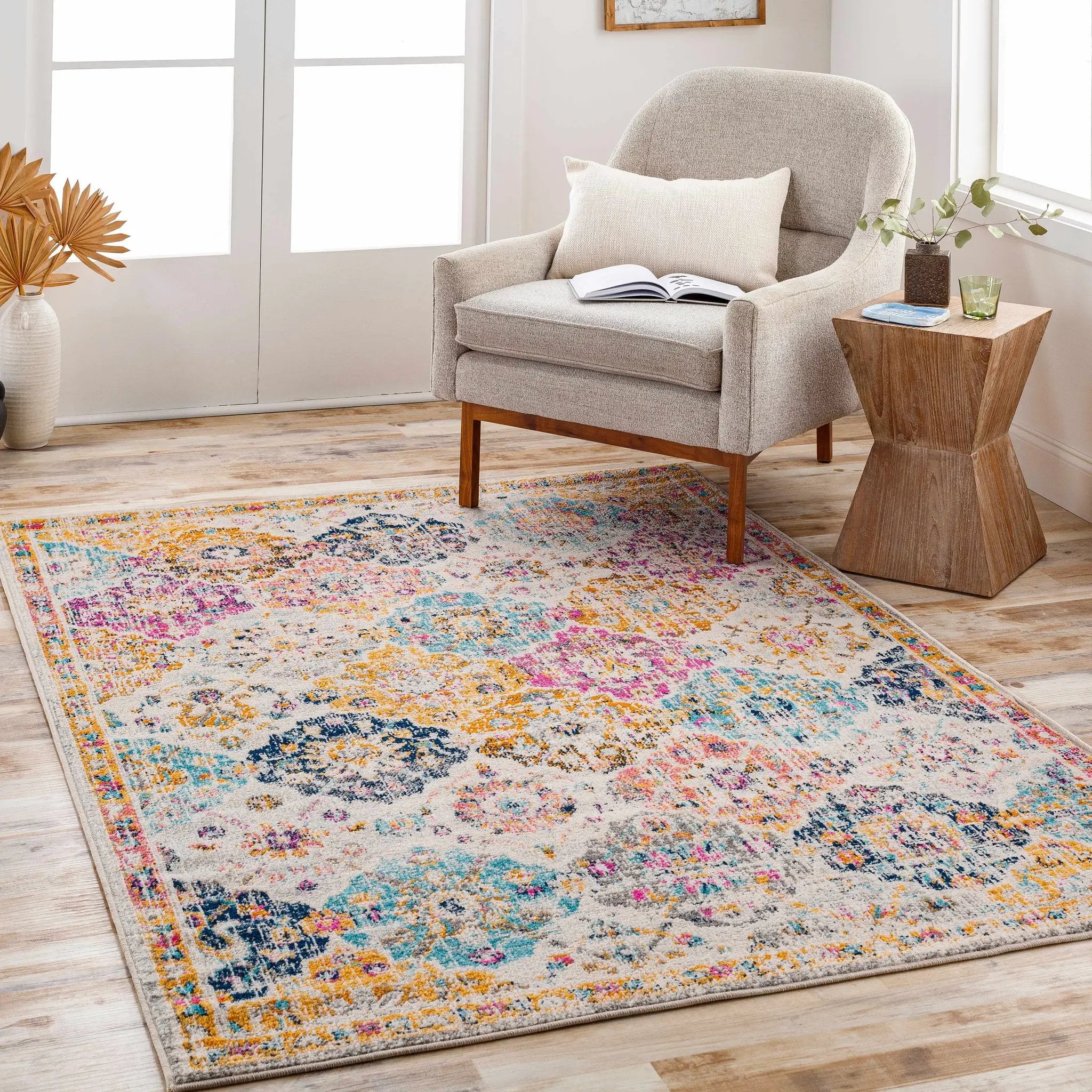 Custar Colorful Area Rug by Boutique Rugs