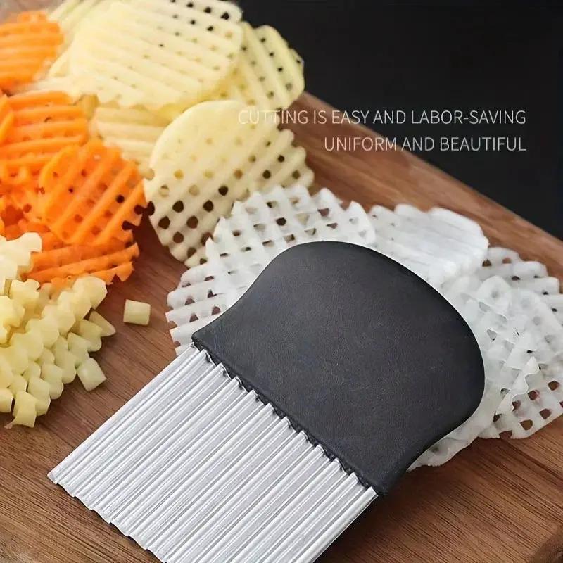Cutter - Wavy Metal Stainless Steel by House Of Avana