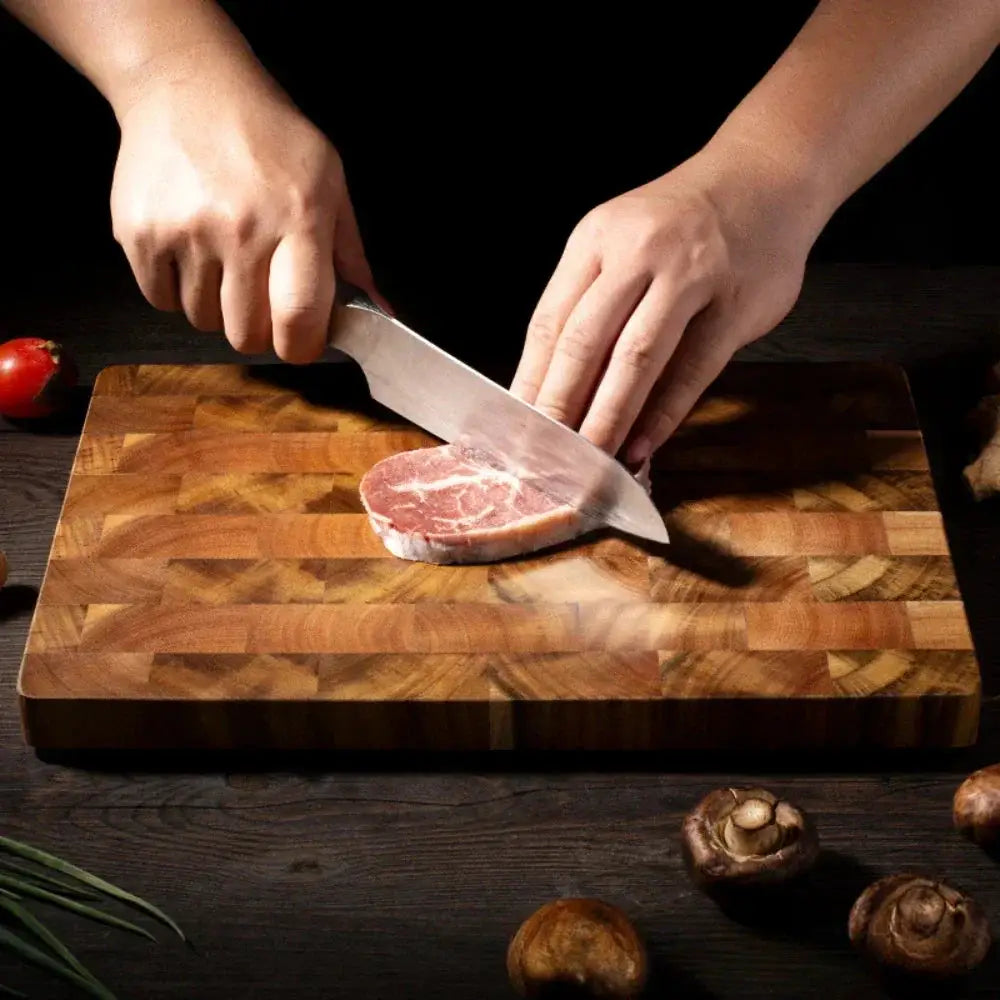 Cutting Board - Double-sided Acacia Wood Large by House Of Avana