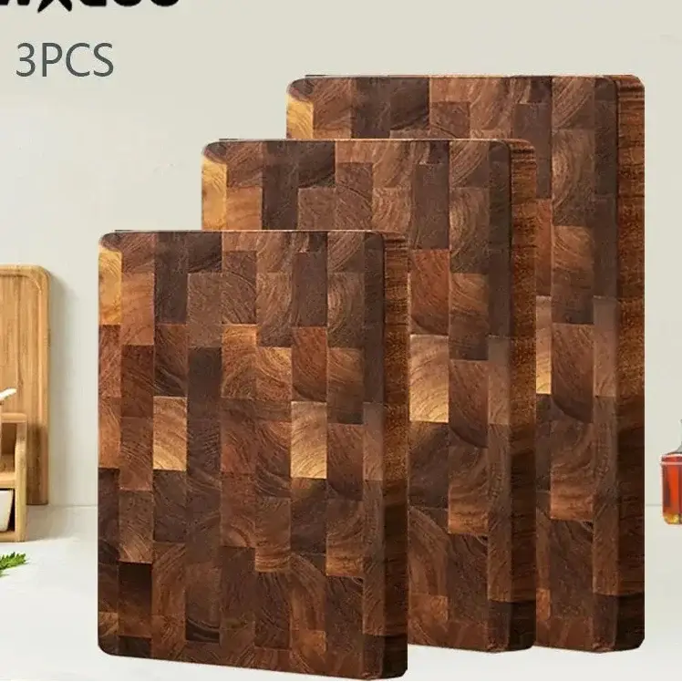 Cutting Board - Double-sided Wooden Acacia Large by House Of Avana