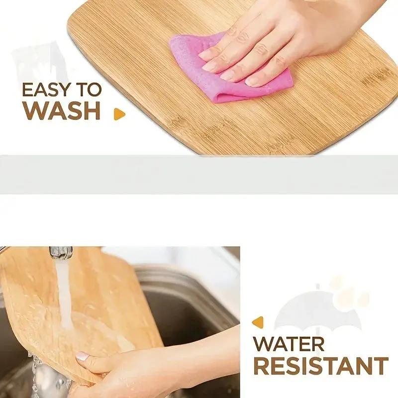 Cutting Board - Heavy-Duty Bamboo Double-Sided by House Of Avana