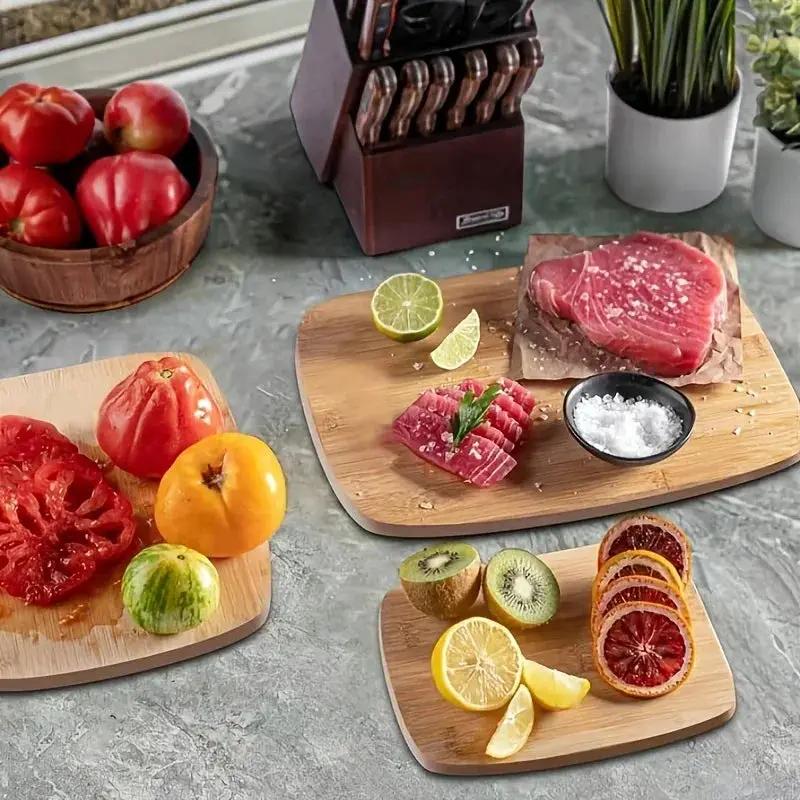 Cutting Board - Heavy-Duty Bamboo Double-Sided by House Of Avana