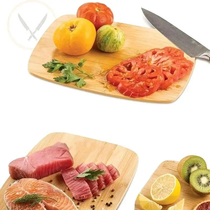 Cutting Board - Heavy-Duty Bamboo Double-Sided by House Of Avana