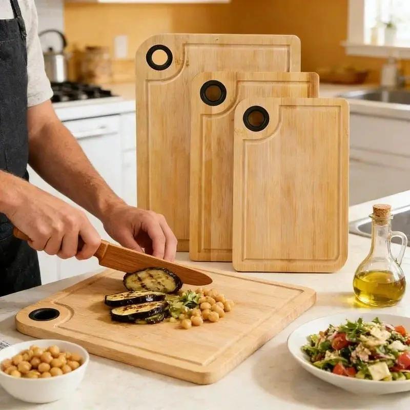 Cutting Board - Wear-Resistant Bamboo Thickened by House Of Avana