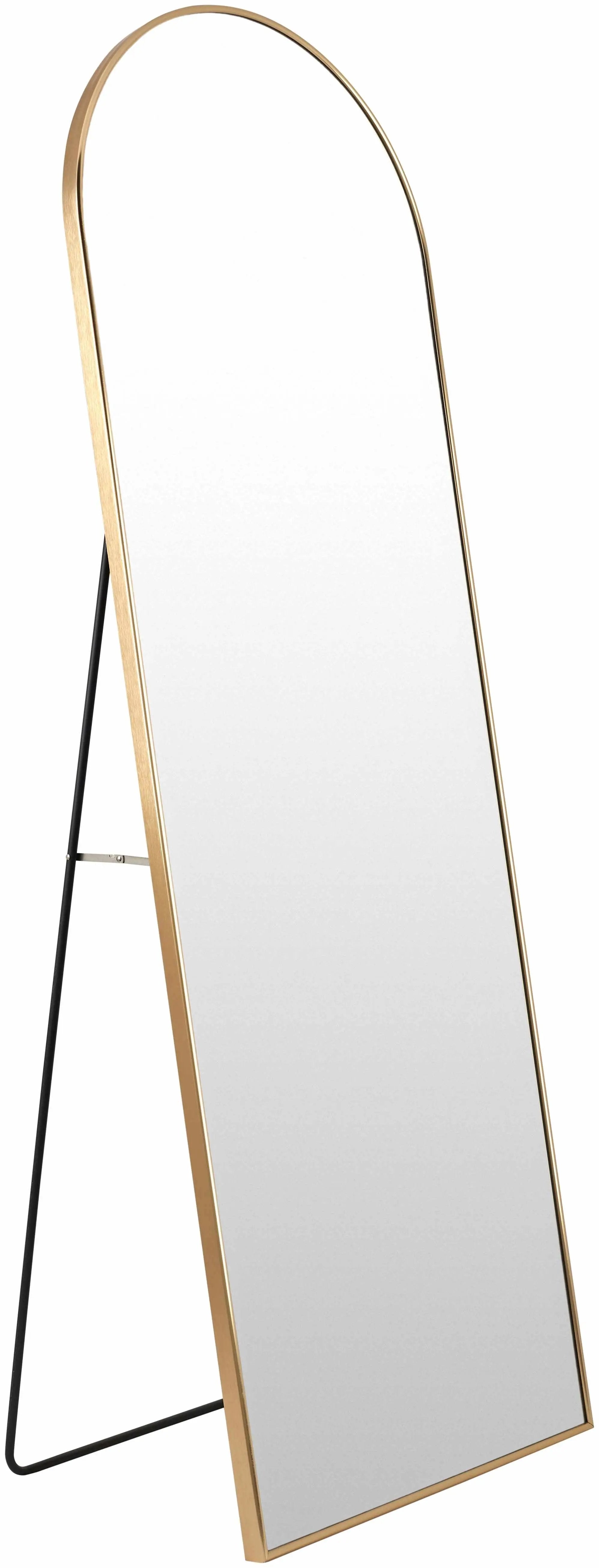 Colongolo Contemporary Gold Mirror by Boutique Rugs