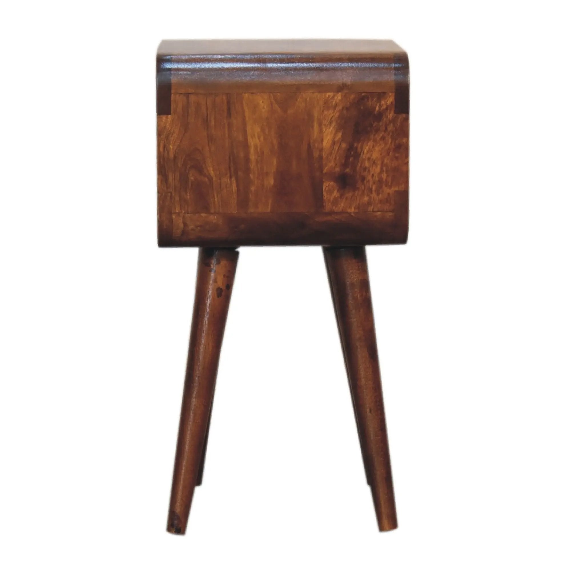 Minimalist Open Curved Nightstand by Unique Piece Furniture