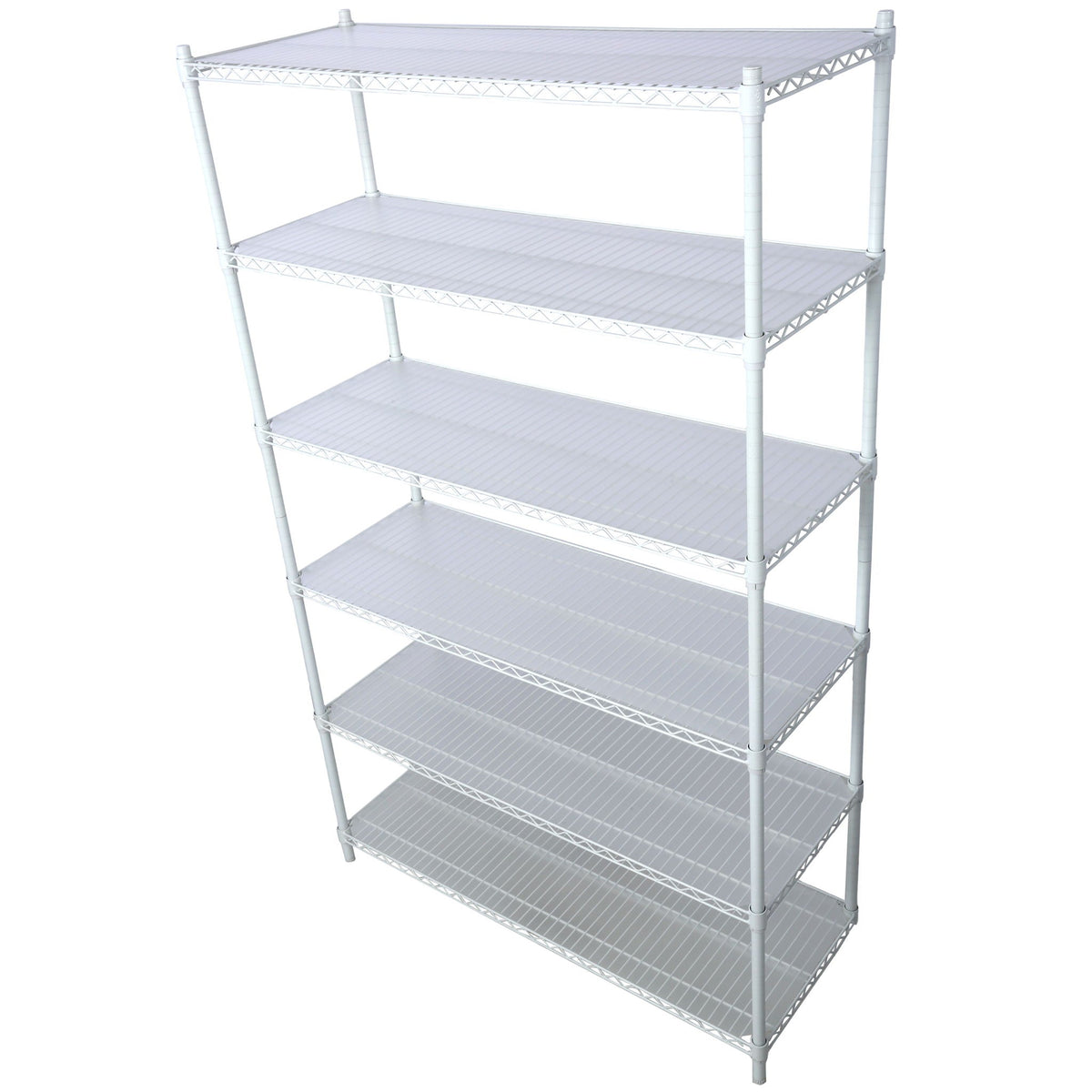 6 Tier 6000Lbs Capacity Nsf Metal Shelf Wire Shelving Unit, Heavy Duty Adjustable Storage Rack With Wheels & Shelf Liners For Commercial Grade Utility Steel Storage Rack, photo 39 of 40