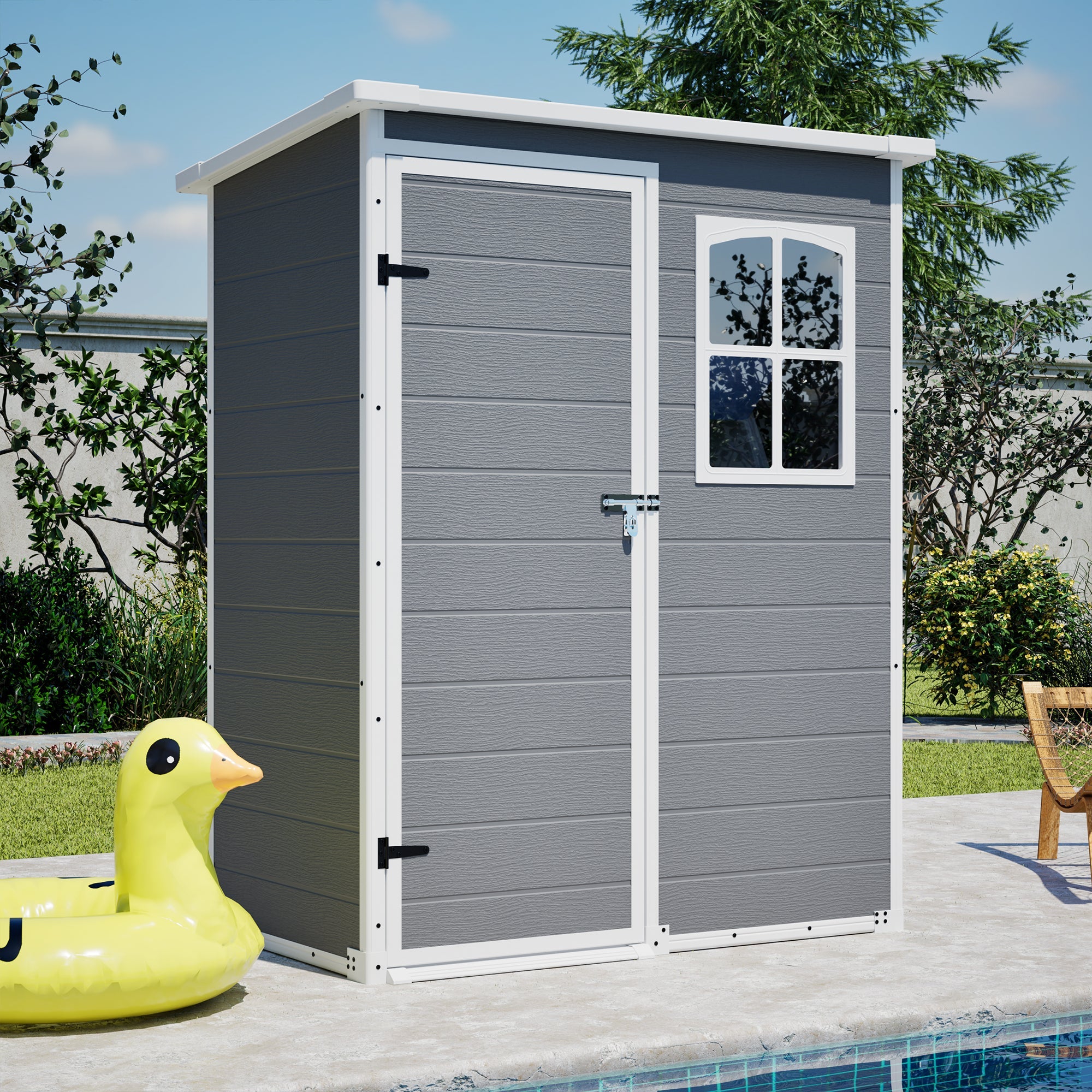 5x3ft Resin Shed by HouseOfZazla