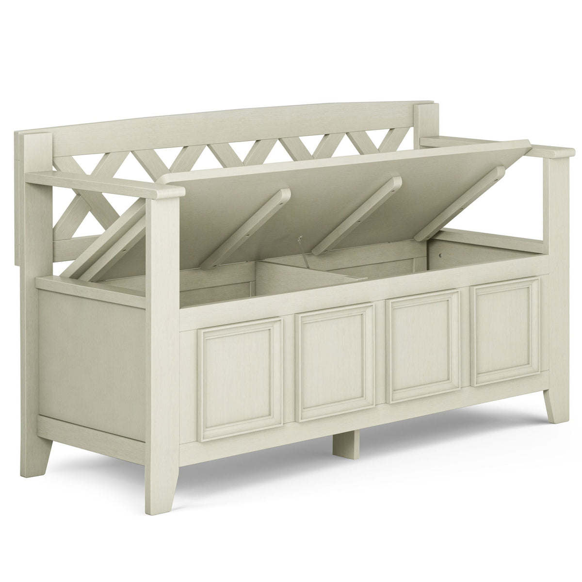 Amherst - Handcrafted Entryway Storage Bench, photo 32 of 35