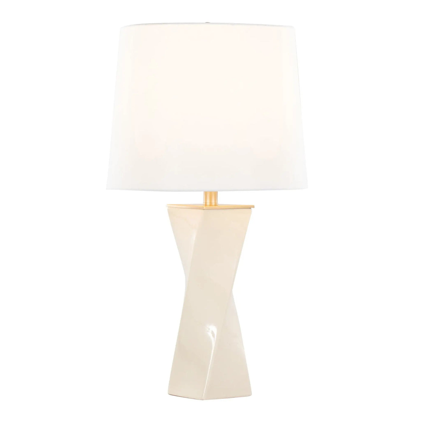 Curvo - Square Contemporary Table Lamp by HouseOfZazla