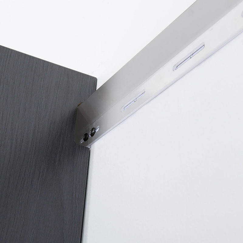 Nova Series - Wall Mounted Garage Cabinet - Dark Gray by HouseOfZazla