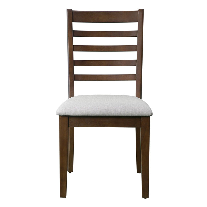 Upholstered Armless Chairs With High Ladder Back by HouseOfZazla