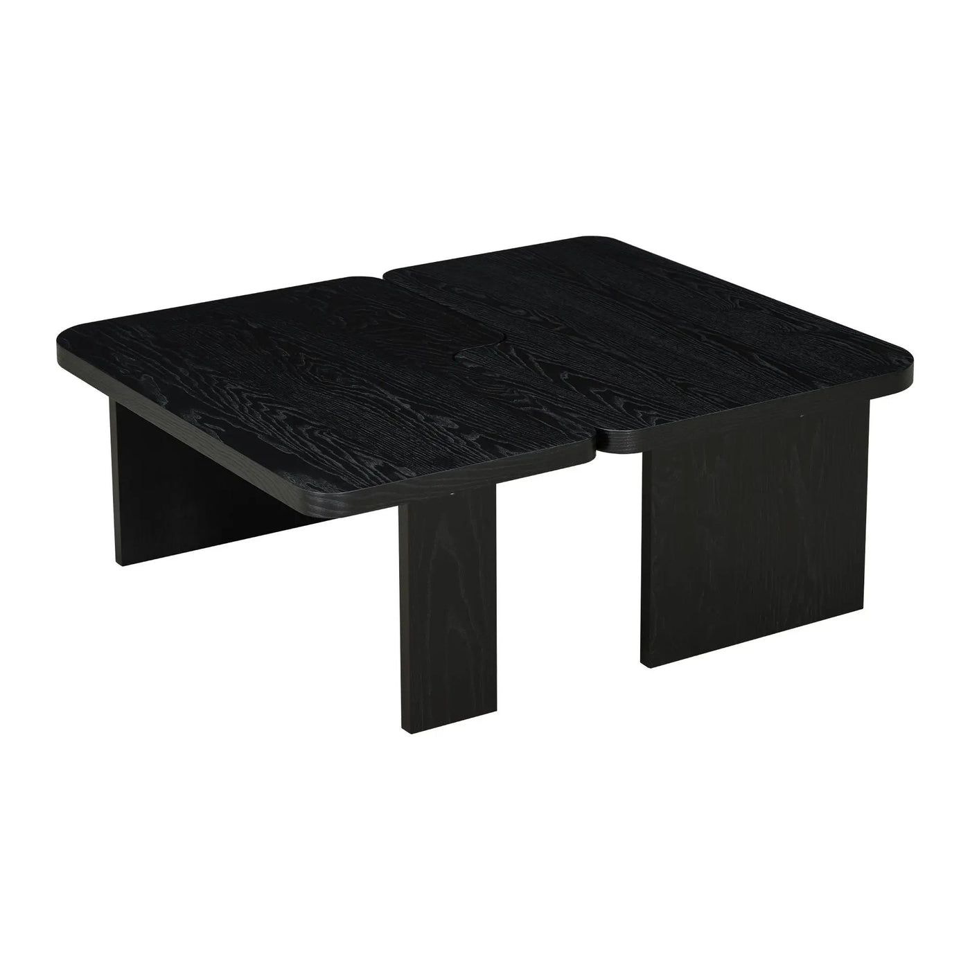 Modern Minimalist Coffee Table Set With Splicing Design by HouseOfZazla