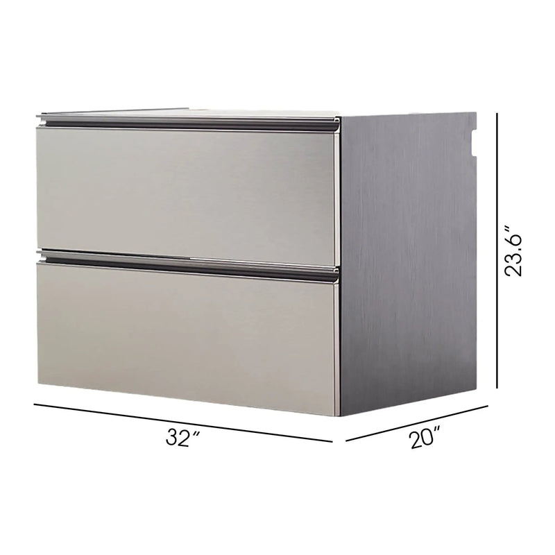 Nova Series - Drawer Wall Mounted Garage Cabinet - Dark Gray by HouseOfZazla