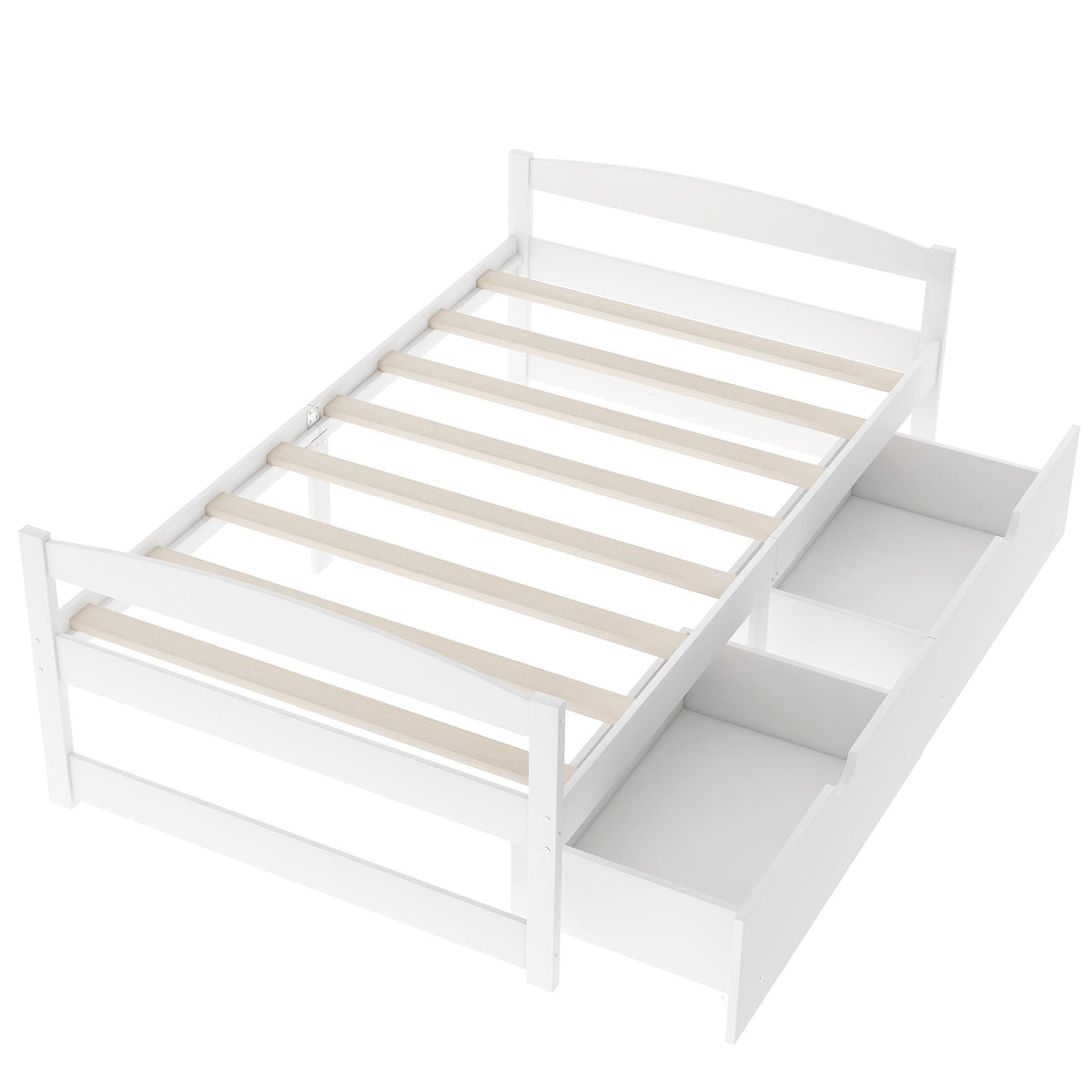Platform Bed With 2 Drawers, photo 19 of 21