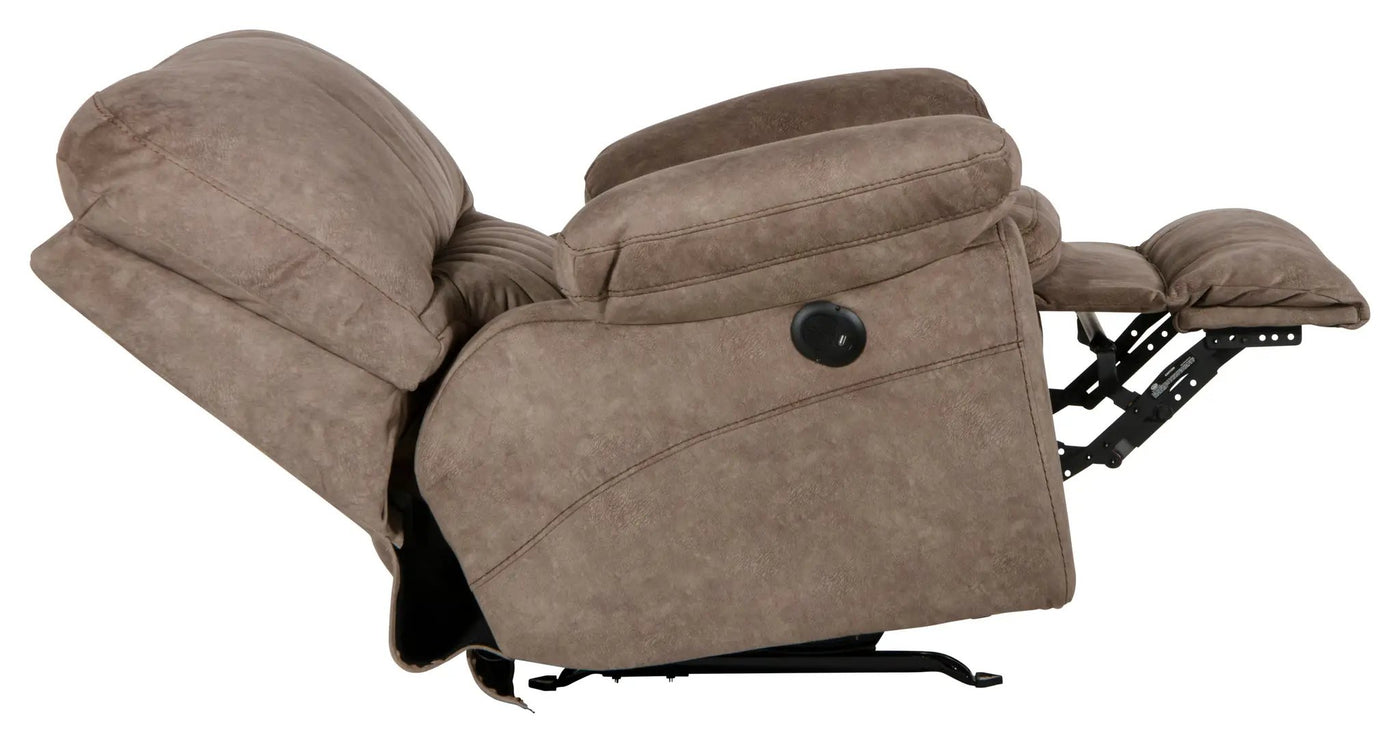 Reyes - Power Lay Flat Recliner by Unique Piece Furniture