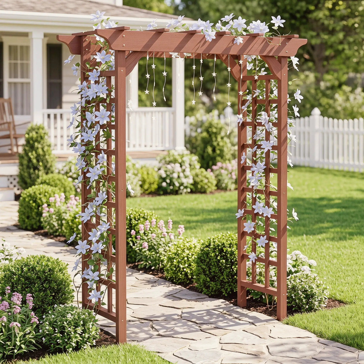 Wedding Arbor With Trellis Design by HouseOfZazla