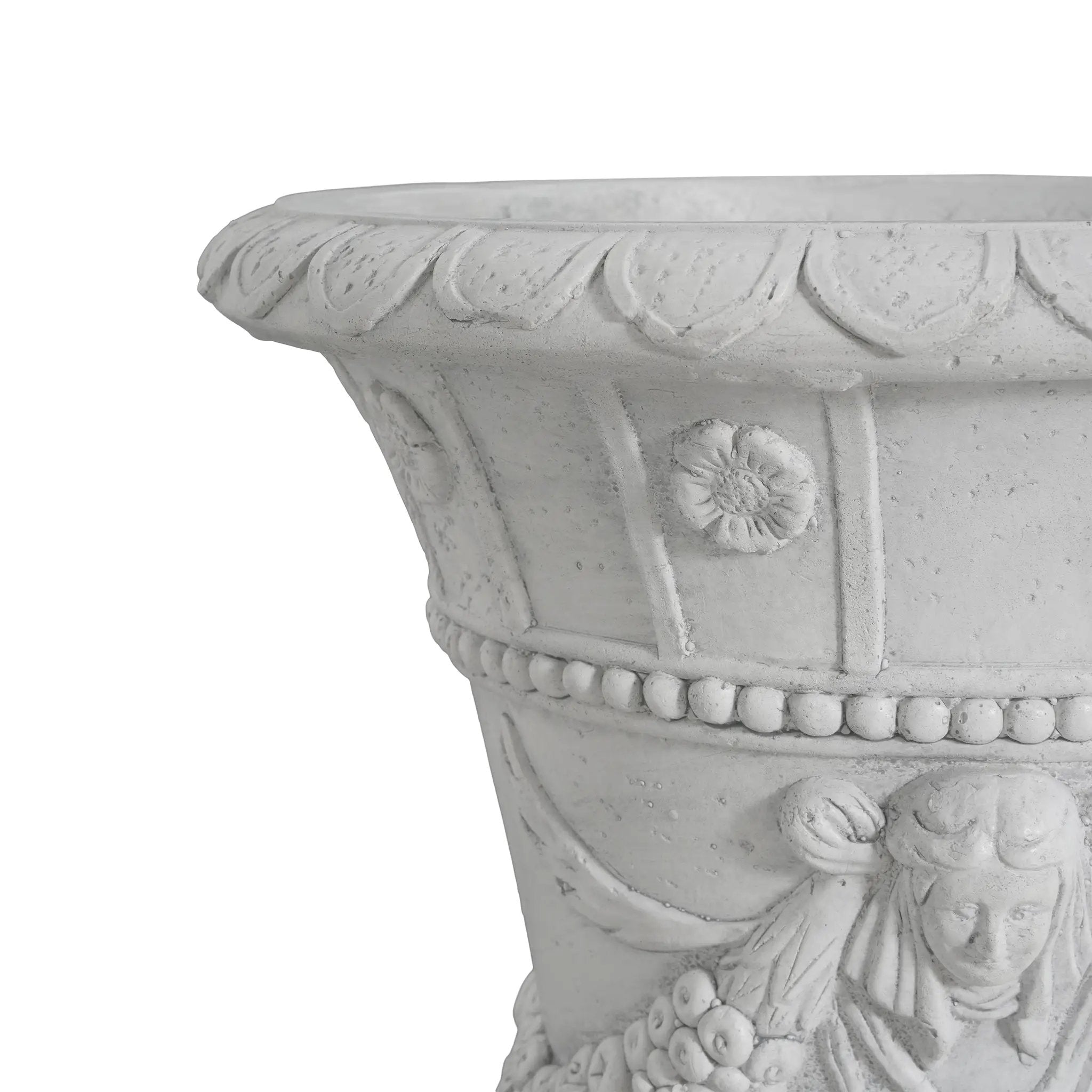 MGO Garden Urn - Light Grey by HouseOfZazla