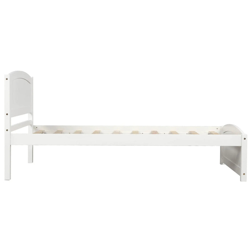 Platform Bed & Headboard, Footboard And Wood Slat Support by HouseOfZazla