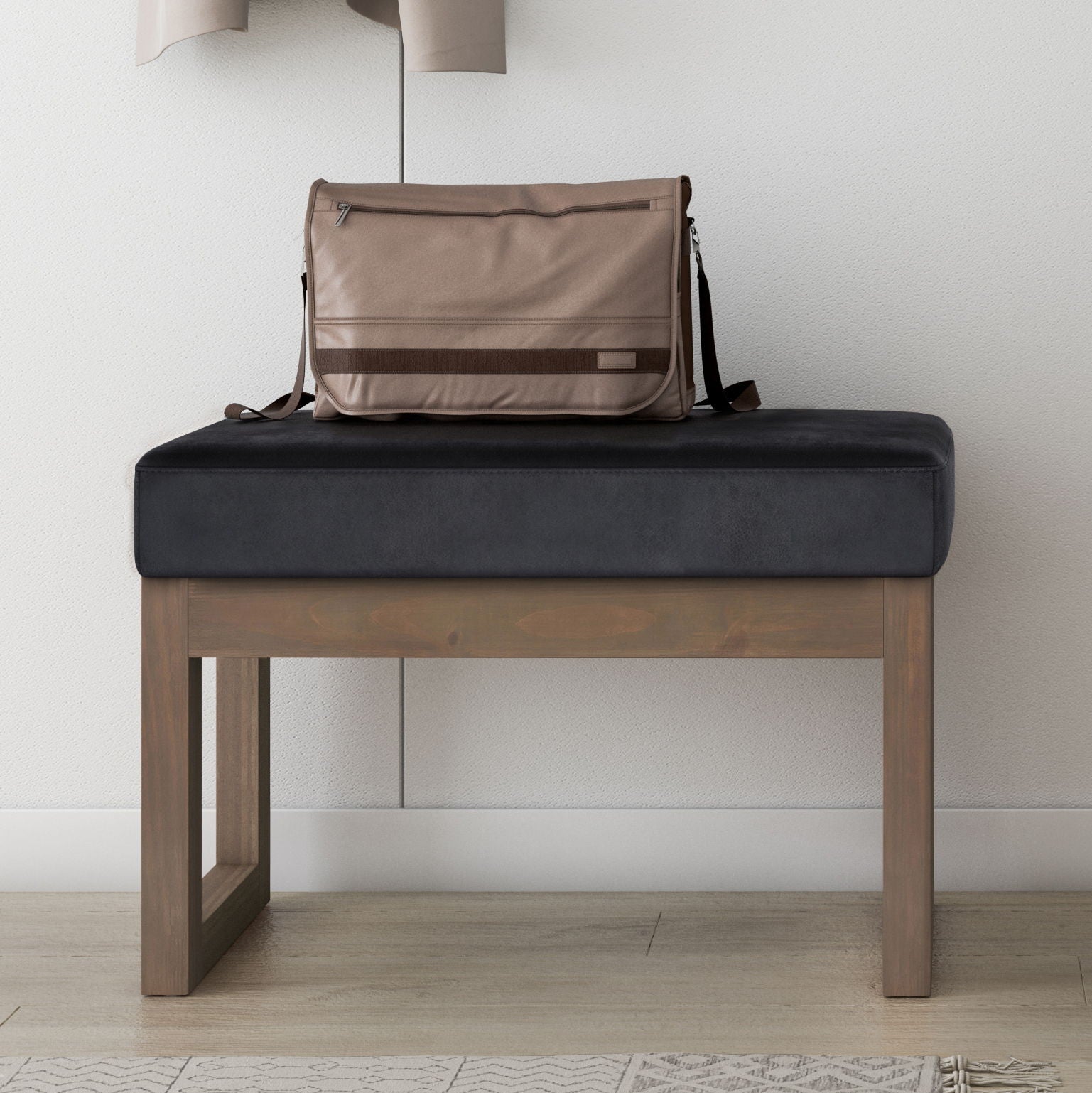 Milltown - Upholstered Ottoman Bench by HouseOfZazla