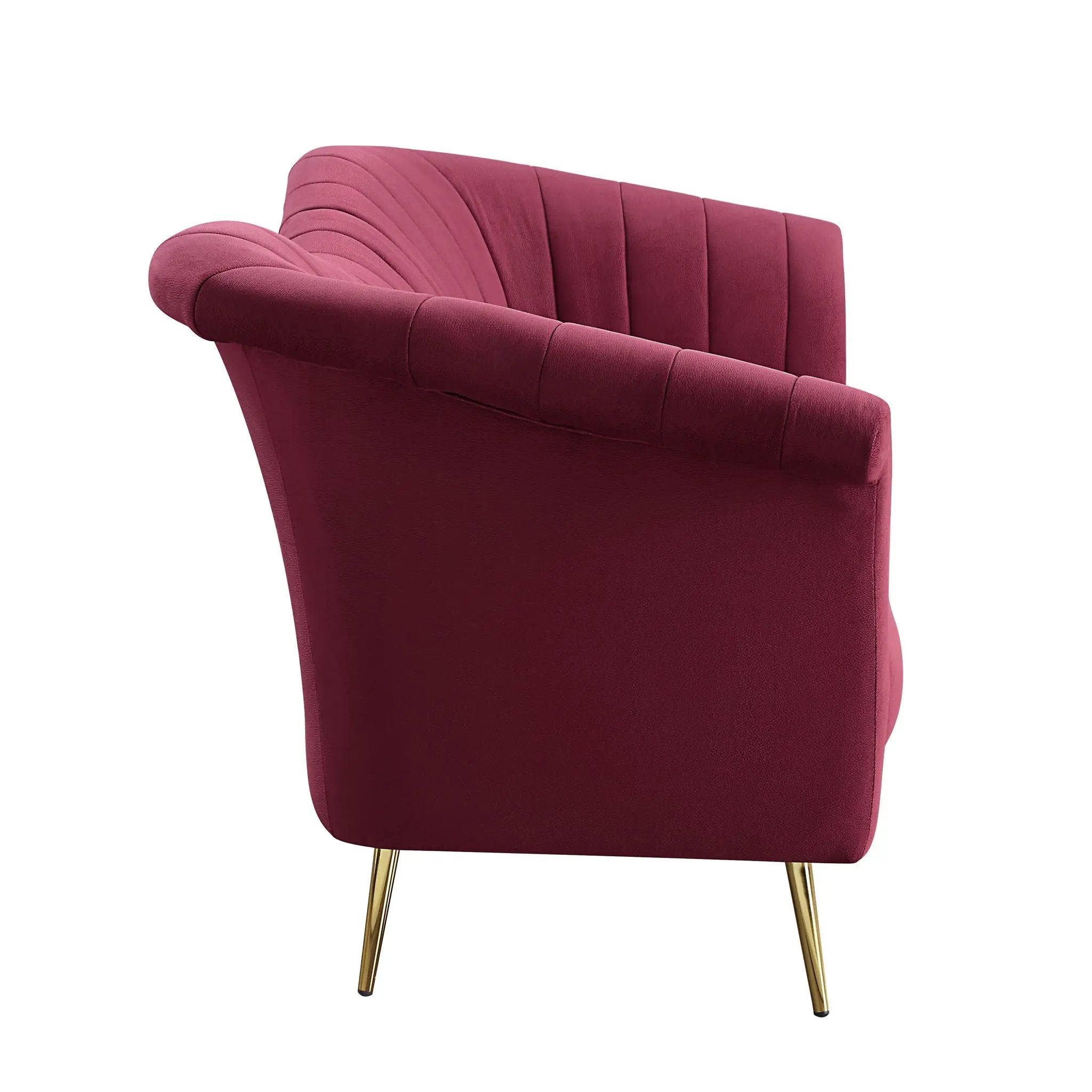 Callista - Sofa - Red Velvet by Unique Piece Furniture