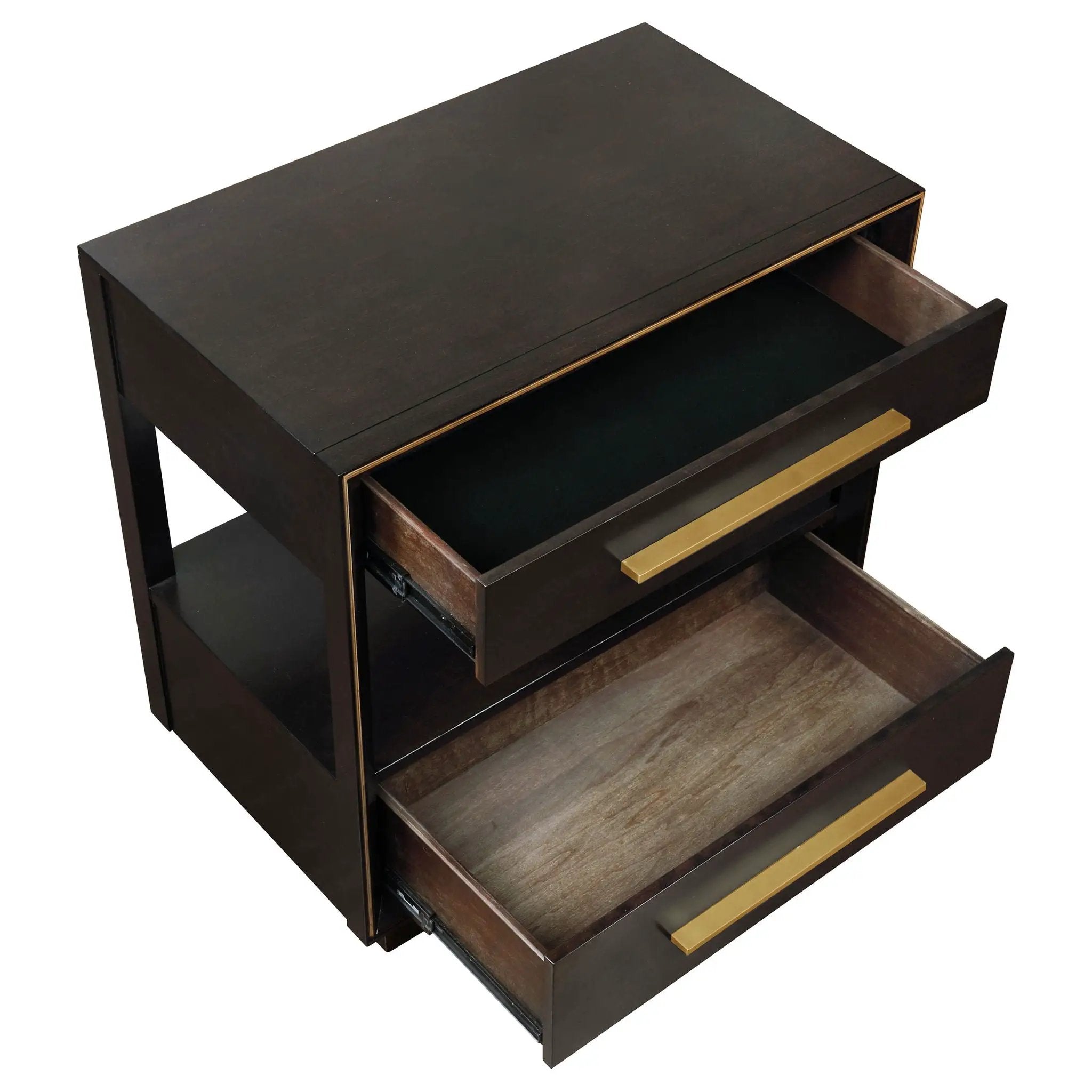 Durango 2-drawer Nightstand Smoked Peppercorn by Unique Piece Furniture