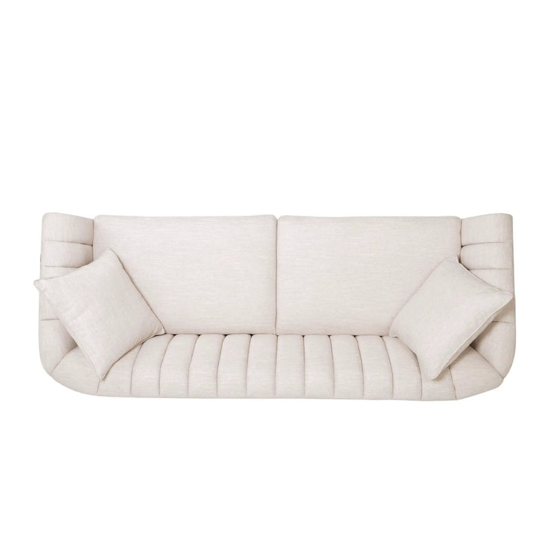 Contemporary 3 Seater Sofa With Accents by HouseOfZazla