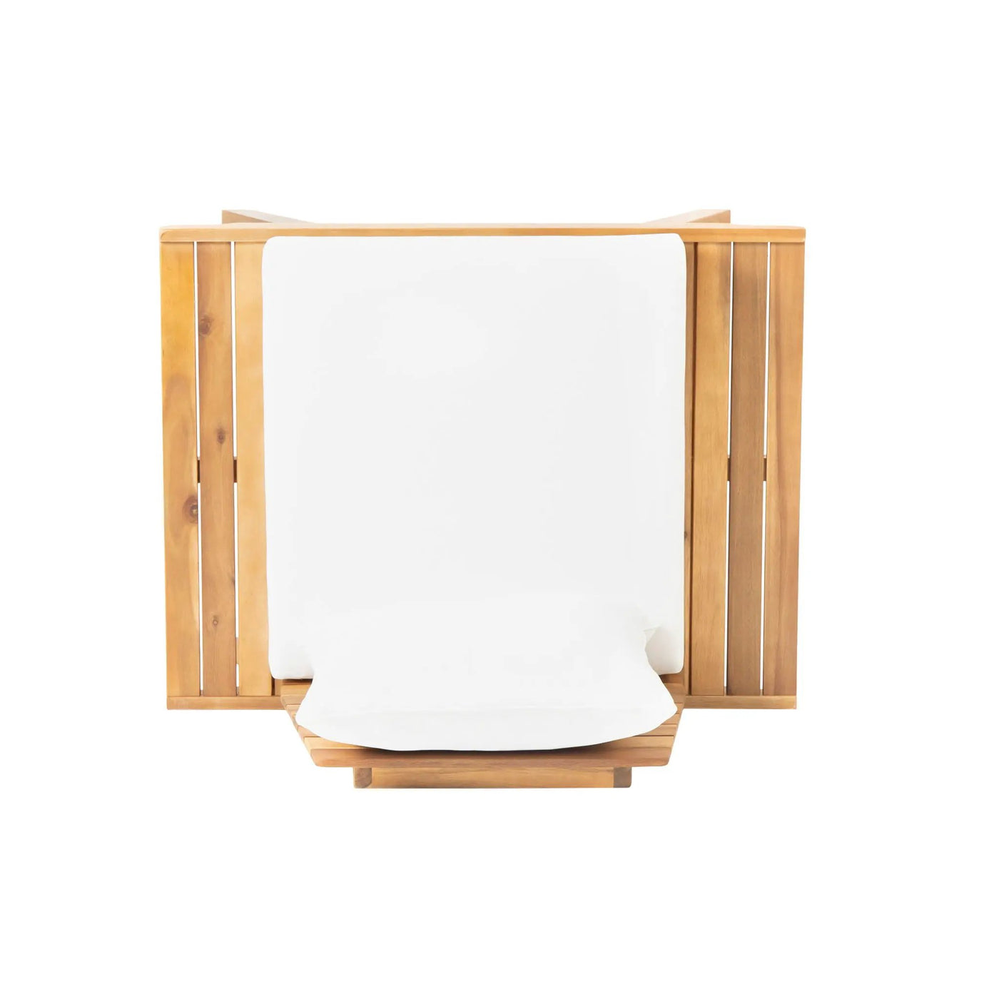Sedona Outdoor Club Chair With Slatted Design by HouseOfZazla