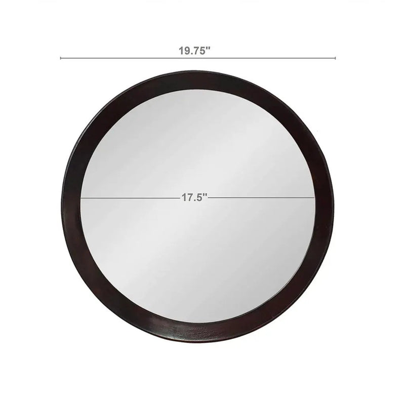 Transitional Decor Style Wall Mirror Decor With Frame For Bathroom by Unique Piece Furniture