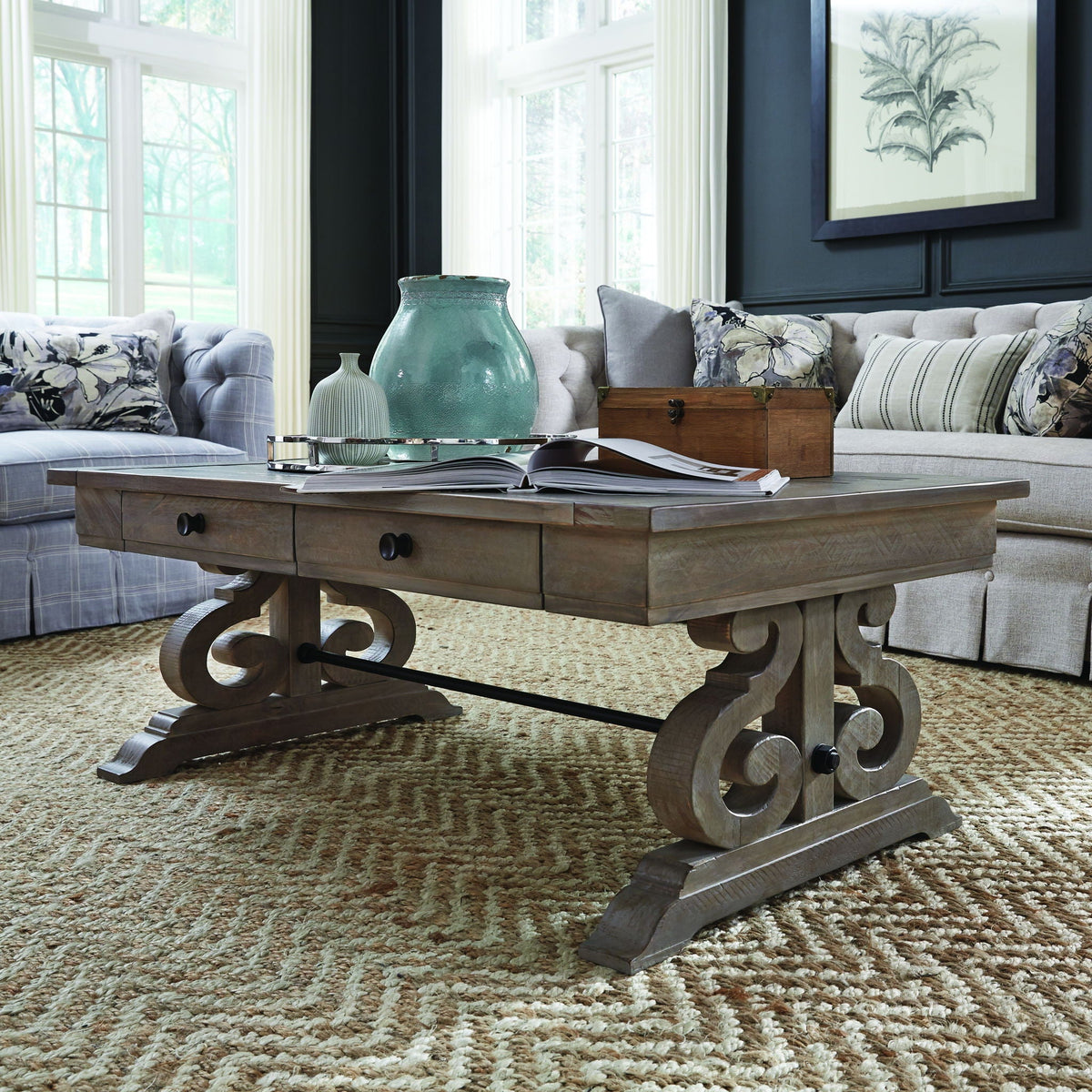Tinley Park - Rectangular Cocktail Table - Dove Tail Gray, photo 5 of 7