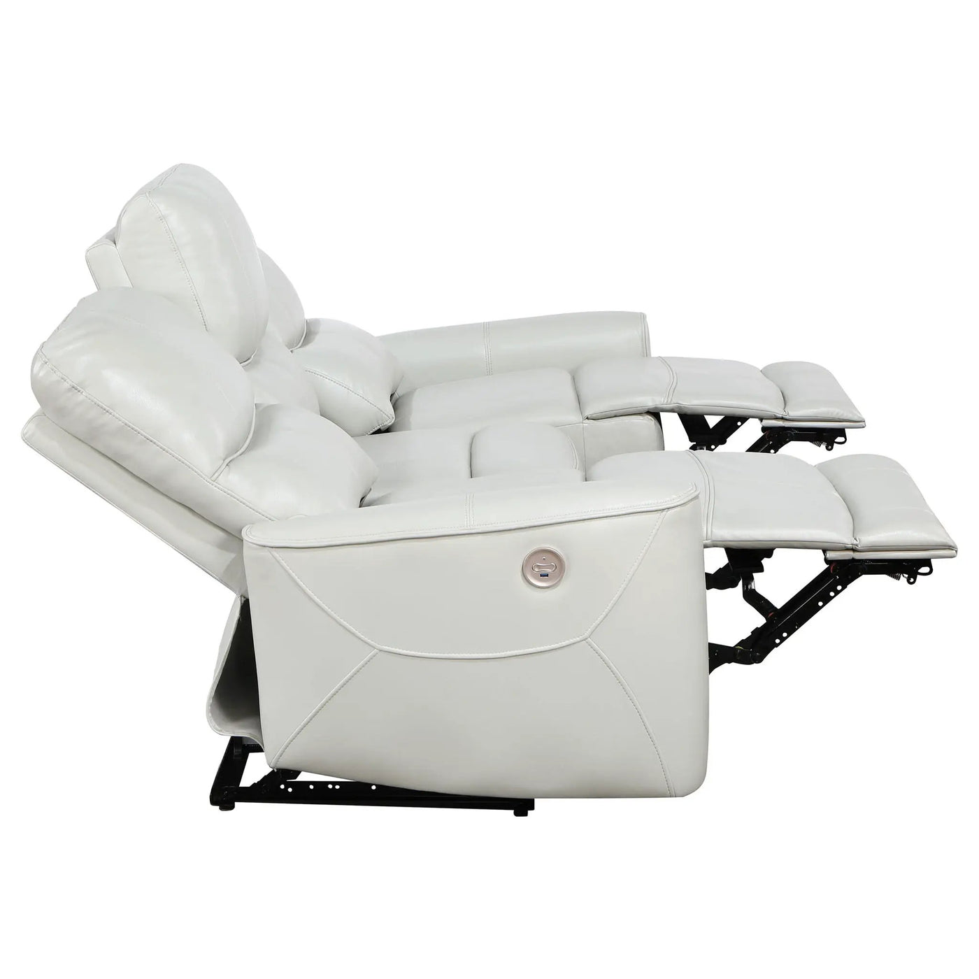 Ashland - Power Reclining Sofa With USB Charging by HouseOfZazla