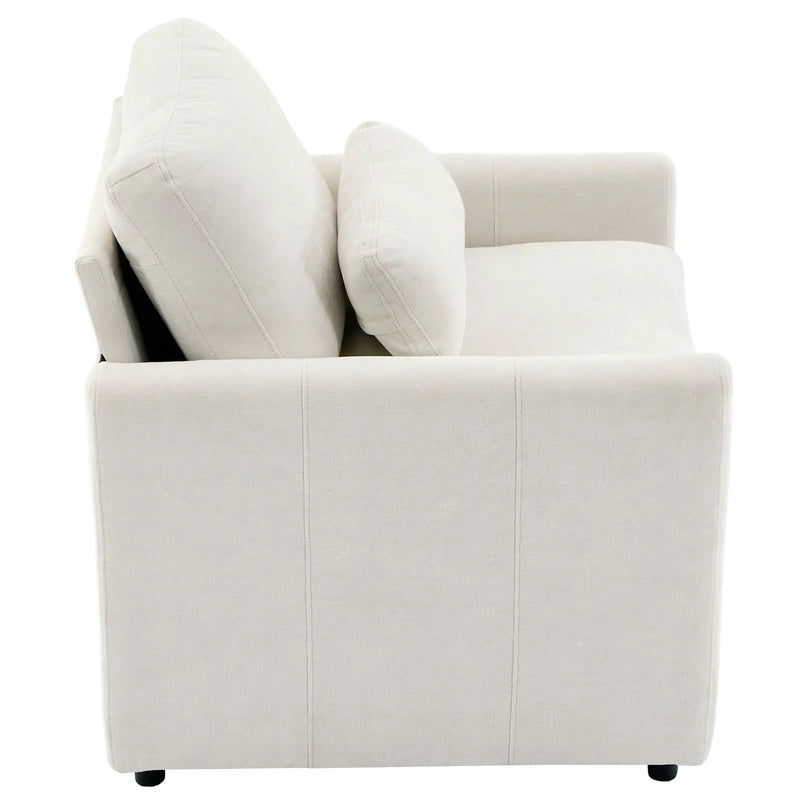 Cozy Upholstered Cushion Armchair For Living Room by HouseOfZazla