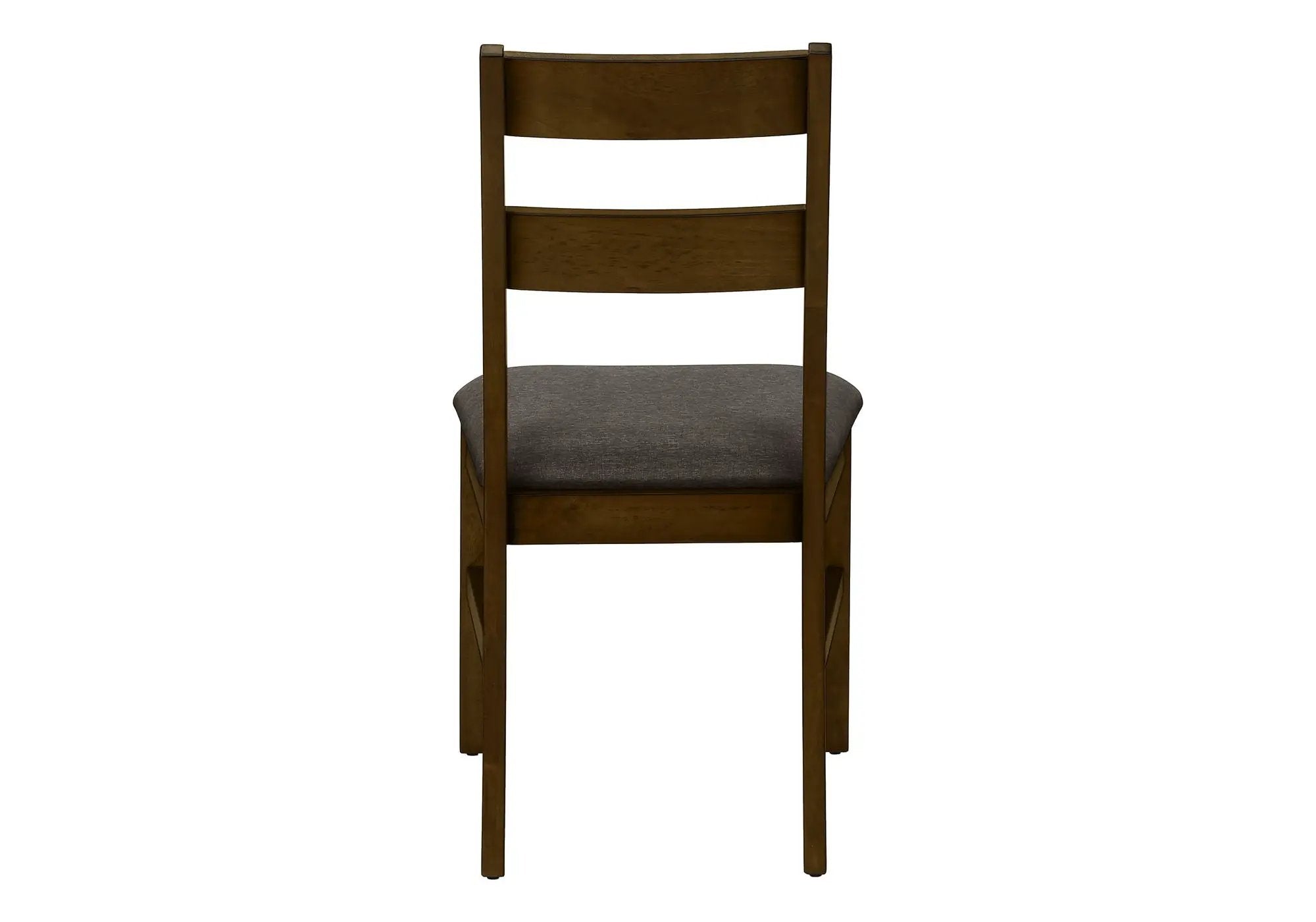 Dining Chair, Upholstered, Side, Dining Room, Transitional (Set of 2) - Brown by HouseOfZazla