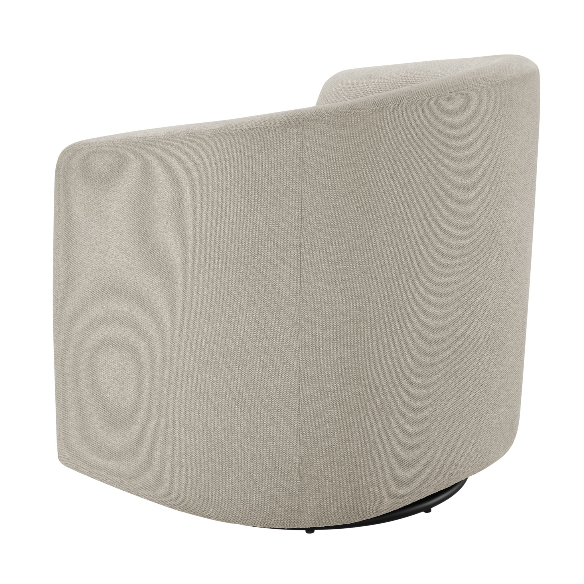 Ardena - Modern Swivel Barrel Chair by HouseOfZazla