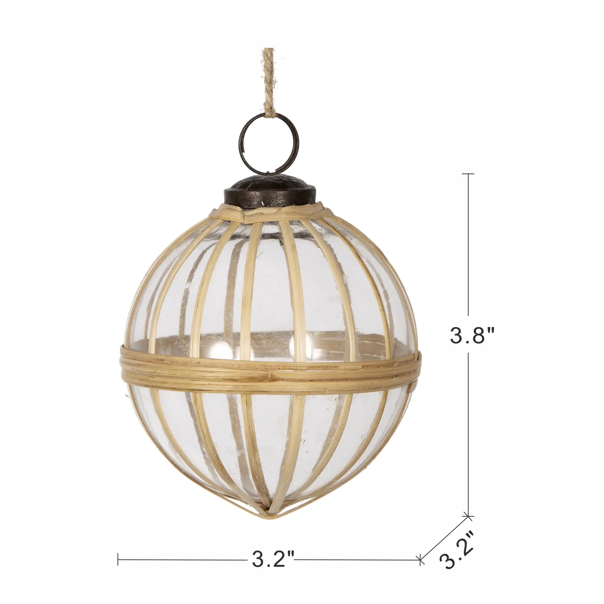 D3.2" X-Mas Hanging Ornament Set of 3 by HouseOfZazla