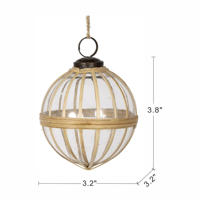 D3.2" X-Mas Hanging Ornament Set of 3 by HouseOfZazla