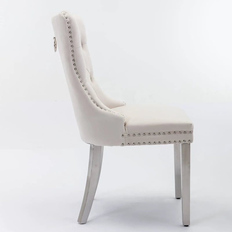 Nikki - Contemporary Upholstered Dining Chair (Set of 2) by Unique Piece Furniture