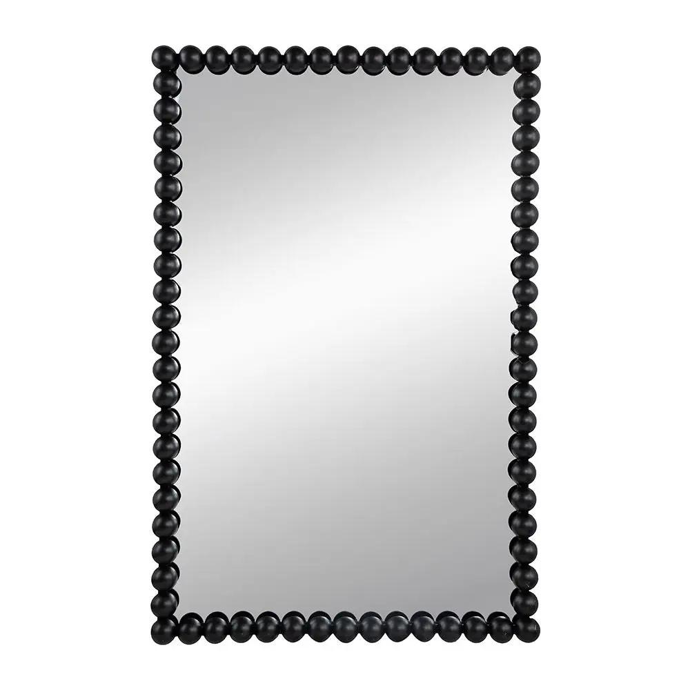 Rectangle Mirror, Wall Mirror For Living Room Bedroom Entryway - Black by Unique Piece Furniture