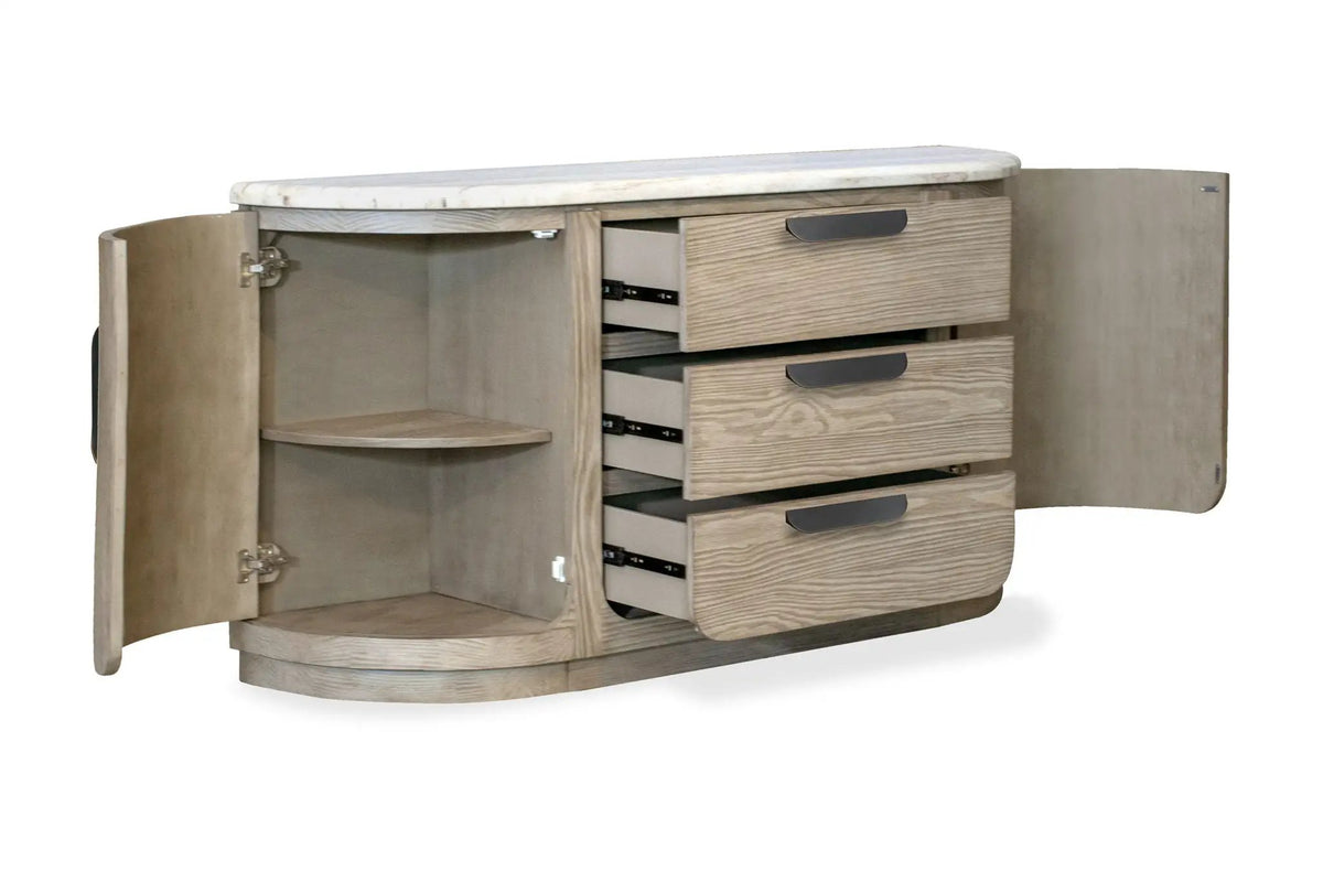 Braelyn - Stone Top Buffet - Dorian Gray, photo 6 of 6