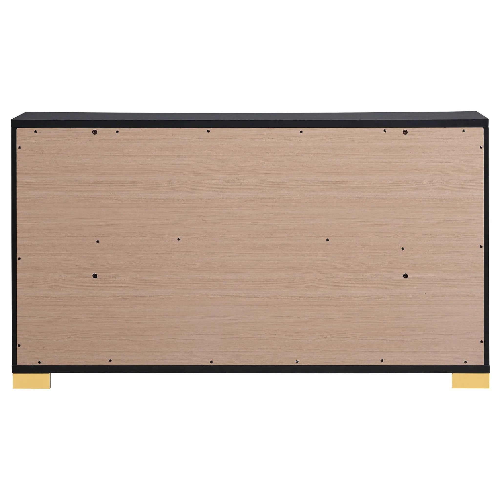 Marceline 6-drawer Dresser Black by Unique Piece Furniture