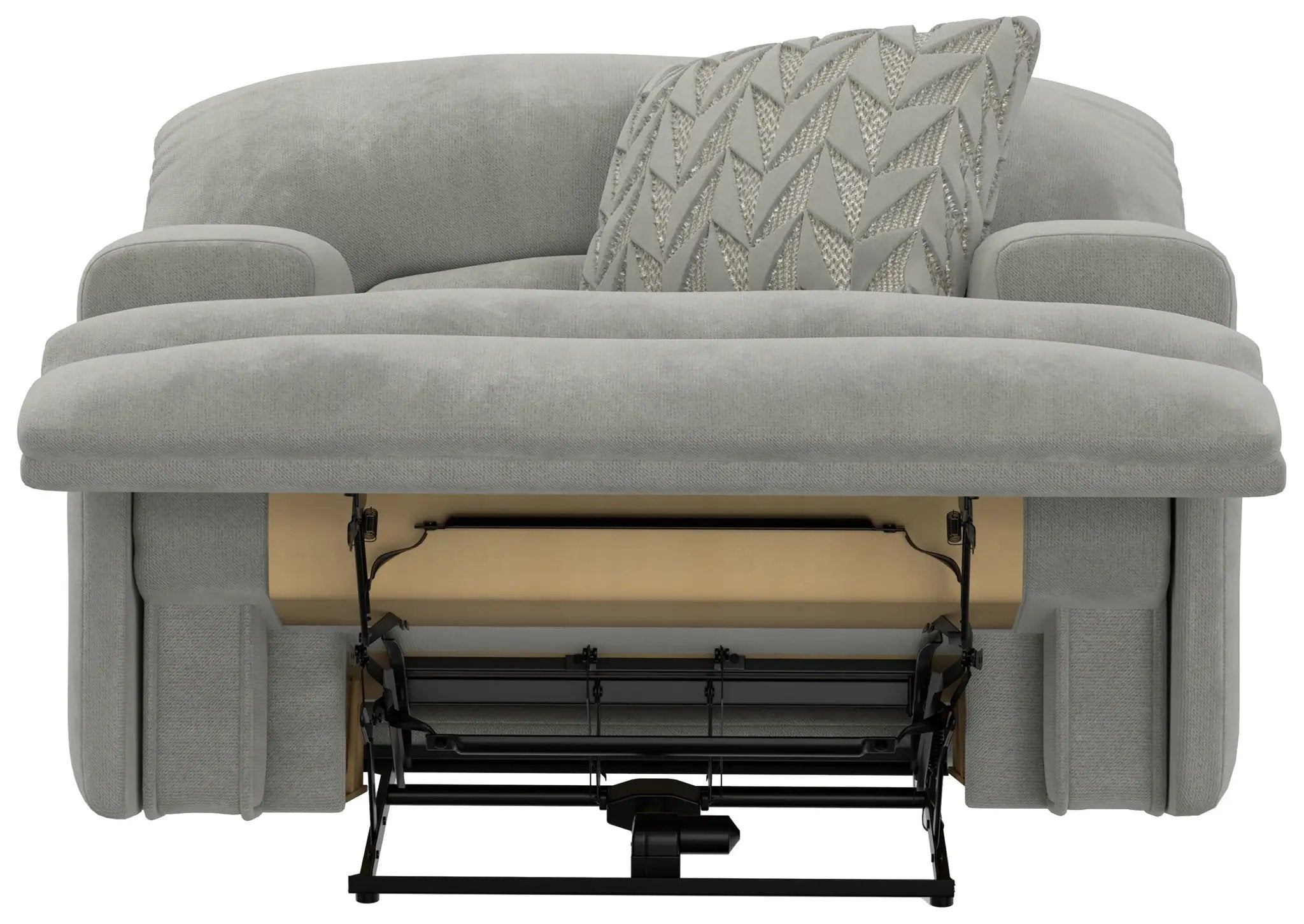 Renaldo - Power Recliner With Zero Gravity Recline - Stone by Unique Piece Furniture
