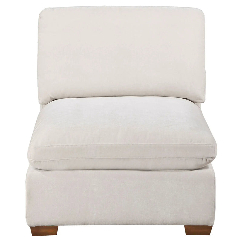 Lakeview 5-piece Upholstered Modular Sectional Sofa Ivory by Unique Piece Furniture