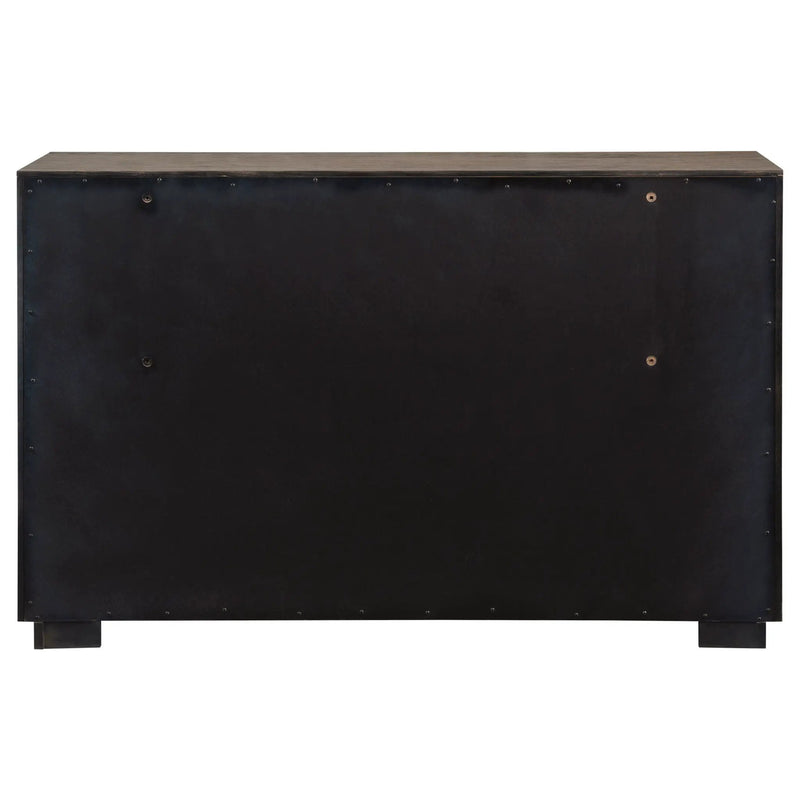 Kenora 6-drawer Dresser Barley Brown by Unique Piece Furniture