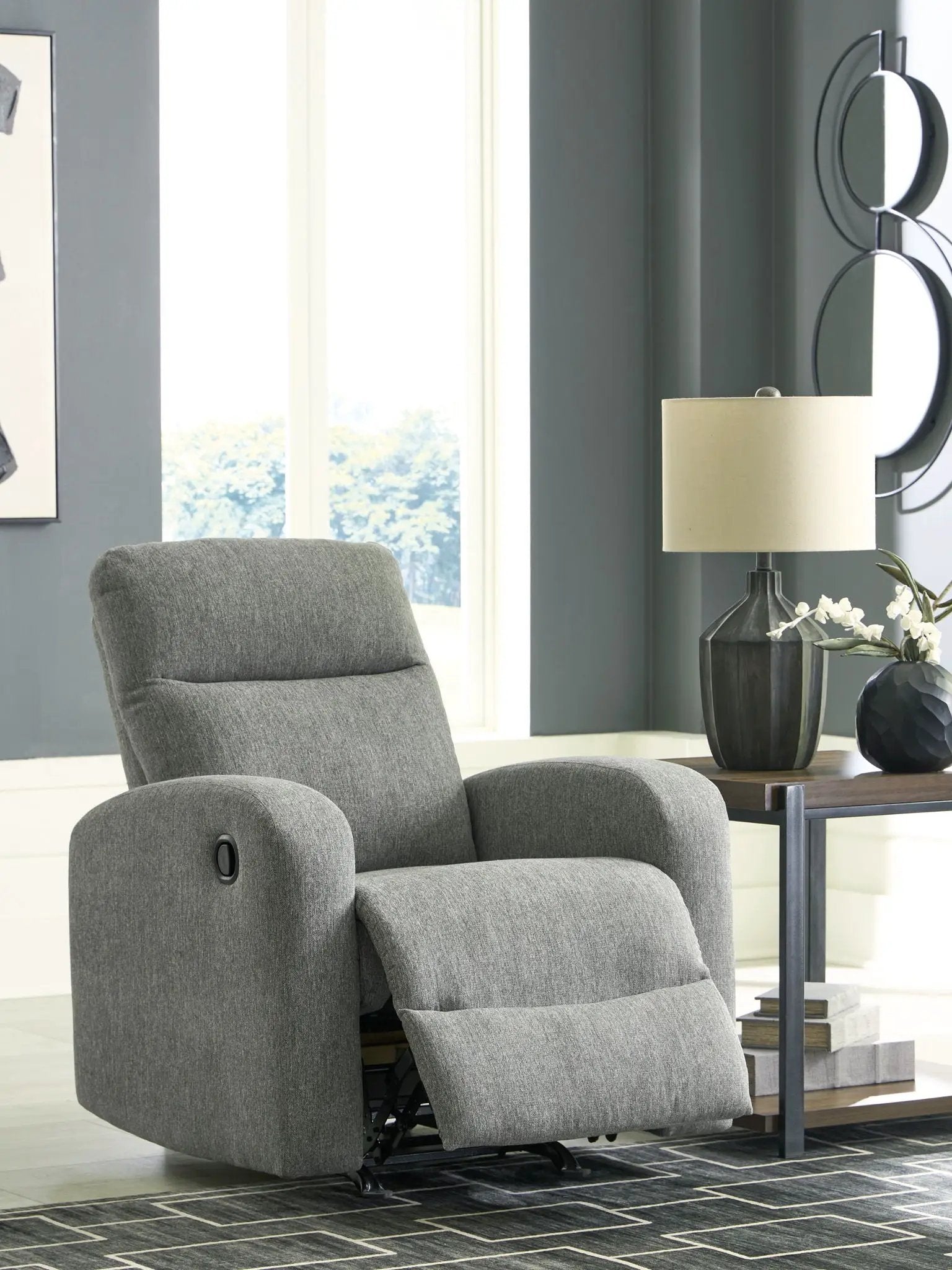 Gauntlet - Rocker Recliner - Sterling by Unique Piece Furniture