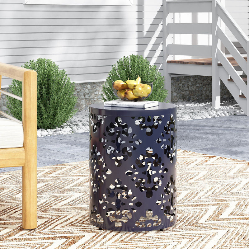 Outdoor Metal Modern Design End Table by HouseOfZazla