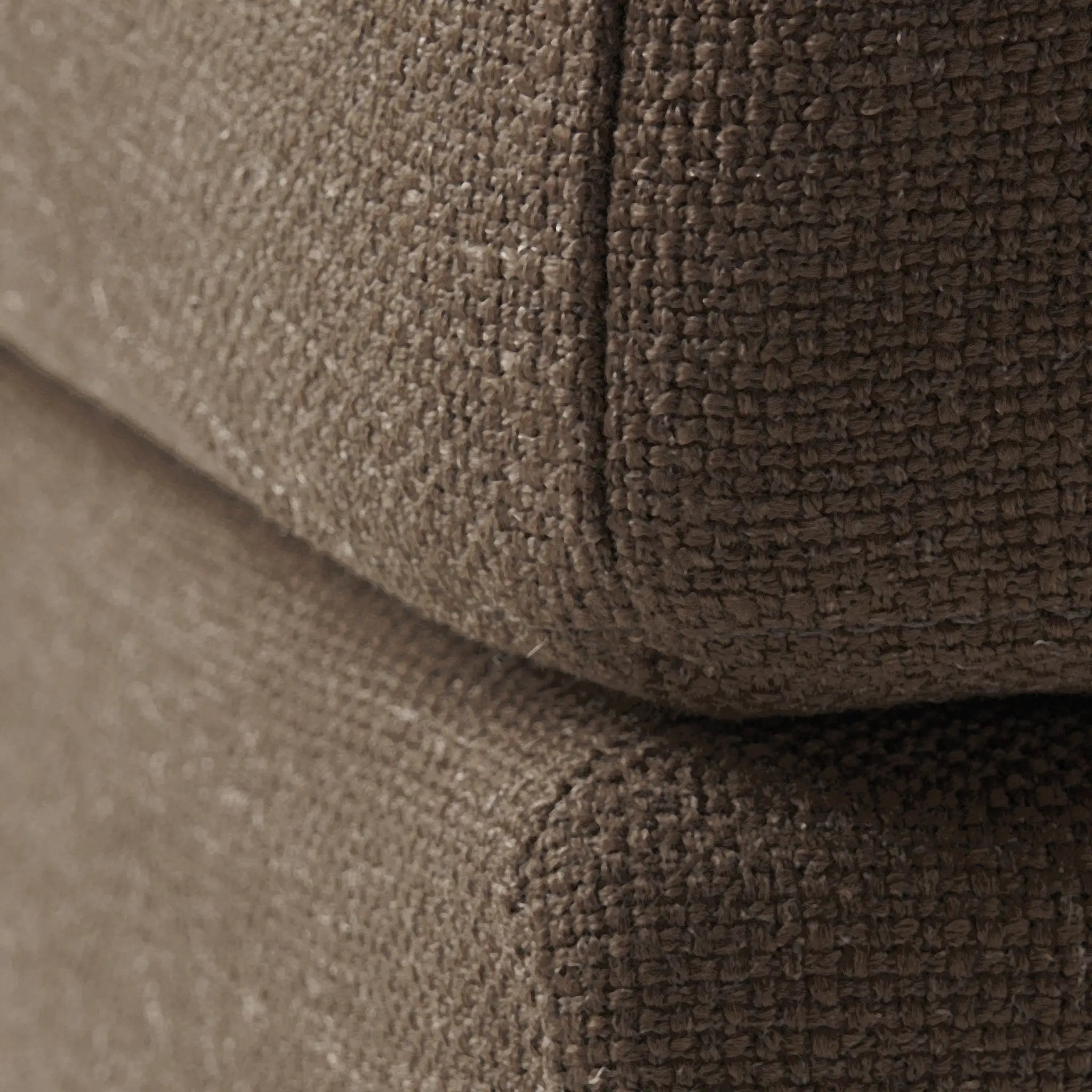 Upholstered Ottoman, Chocolate by HouseOfZazla