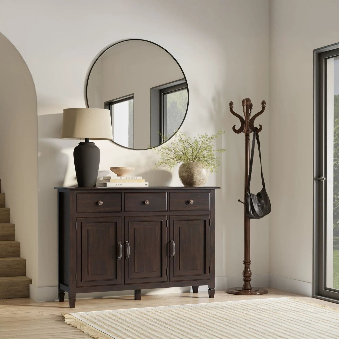 Connaught - Wide Entryway Storage Cabinet by HouseOfZazla
