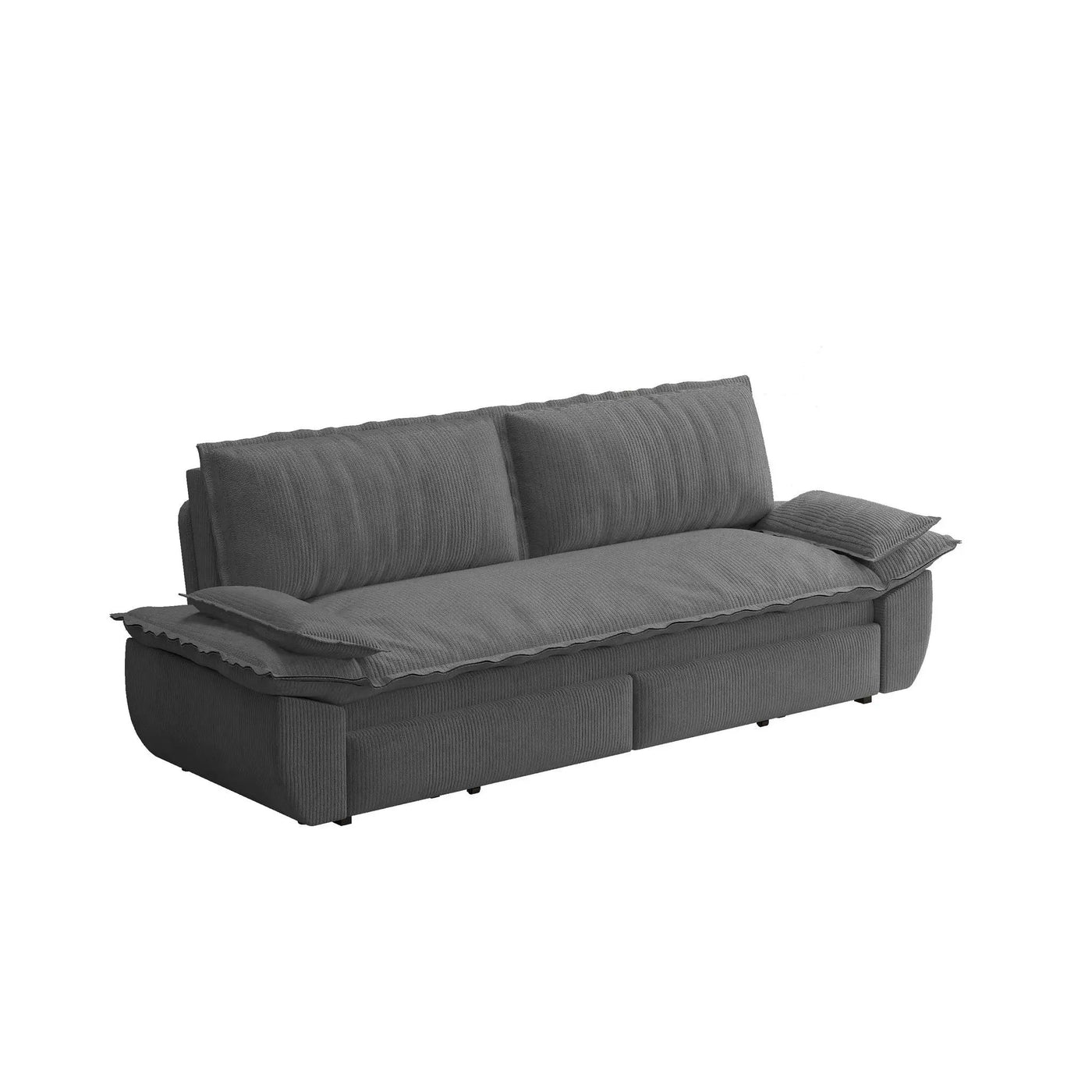 Queen Pull Out Bed, 3 In 1 Convertible Sleeper Sofa by HouseOfZazla
