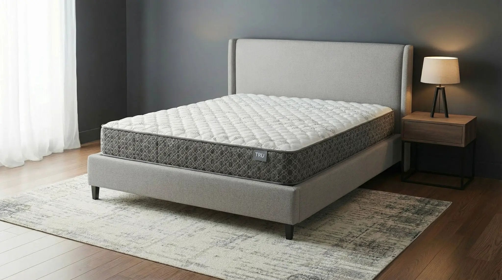Hayes Full Firm Tight Top Hybrid Mattress White by Unique Piece Furniture
